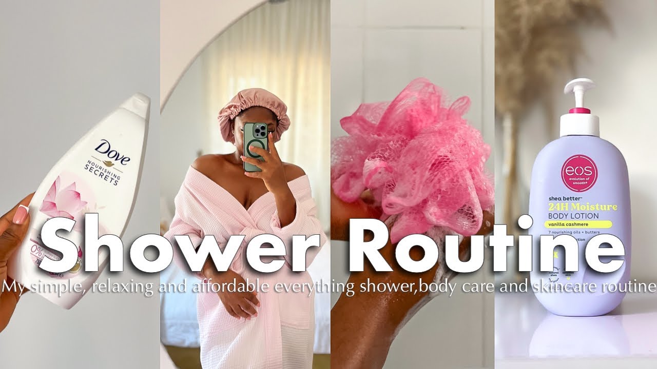 Shower Routine 2 SHOWER ROUTINE 2025 | my feminine hygiene shower routines + morning ...
