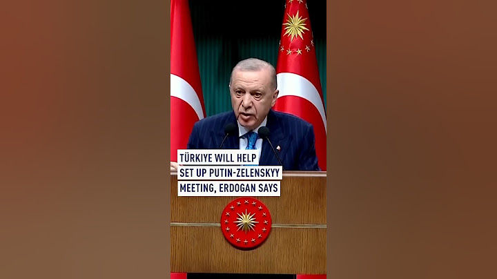 Türkiye will help set up Putin-Zelenskyy meeting, Erdogan says