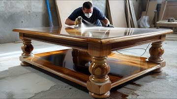 Waking Up From Raw Wood – The Journey To Awaken Natural Beauty, The Story Of A Coffee Table Special