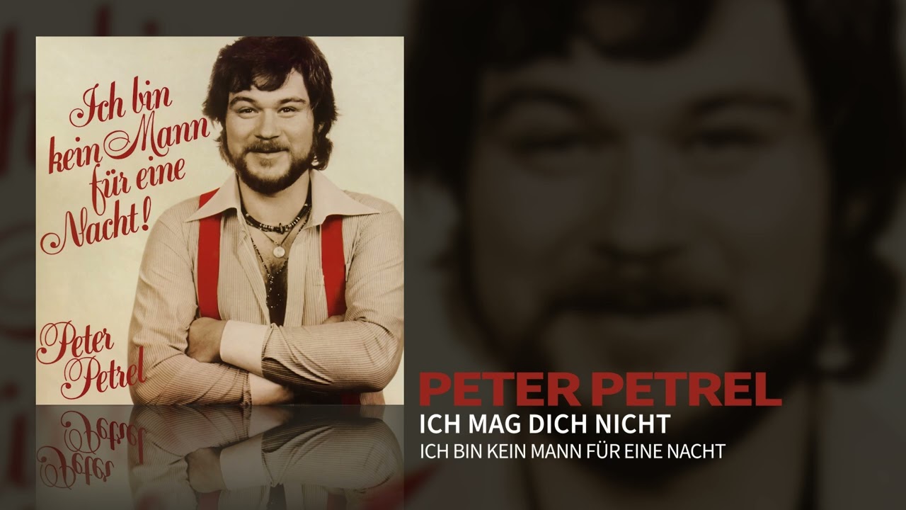 Peter Petrel - Ich mag dich nicht (Official Audio)