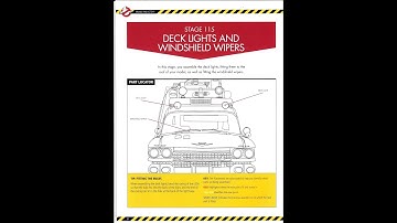 Build the Ghostbuster Ecto 1 Issue 31 stage 115 from Eaglemoss