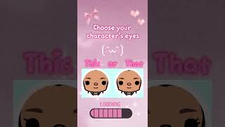 This or that build your Toca character #new #tocalifeworld #trending #howto #viral #trending