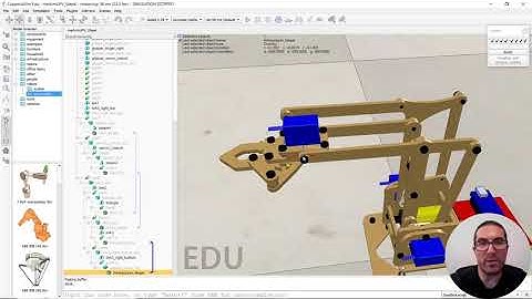 meArm Robot Axis Control (Step 6) | CoppeliaSim (V-REP)
