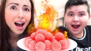 GHOST PEPPER GUMBALLS!! (EXTREMELY SPICY)
