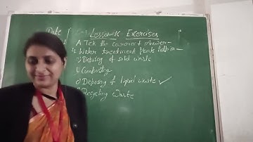 Class IV EVS 26 11 2021 by Ms Akanksha Mishra Chapter 16 Our Surroundings Exercises Part I