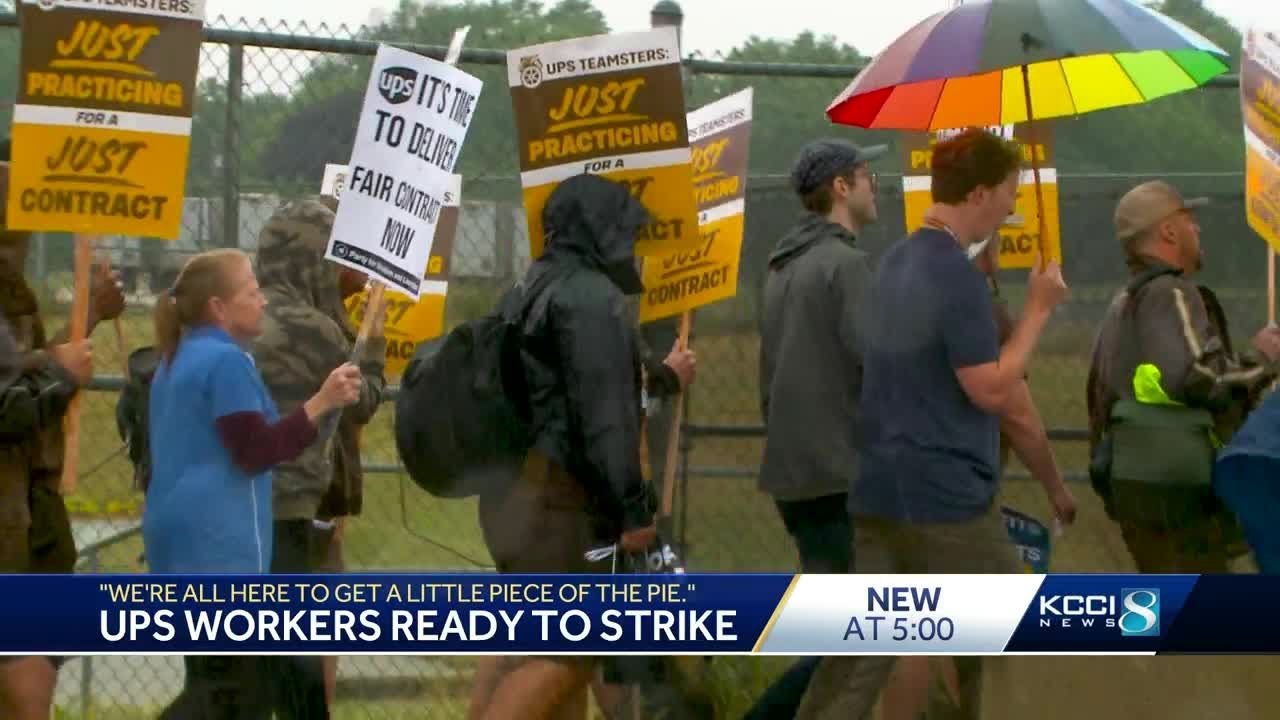 Iowa UPS workers say they're ready to strike YouTube