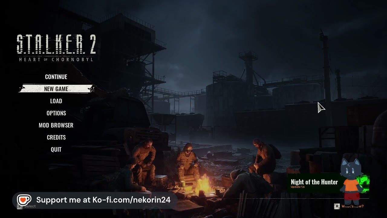 Stalker 2 part 14, a cat program lost to the zone :3 (EN/ESP)