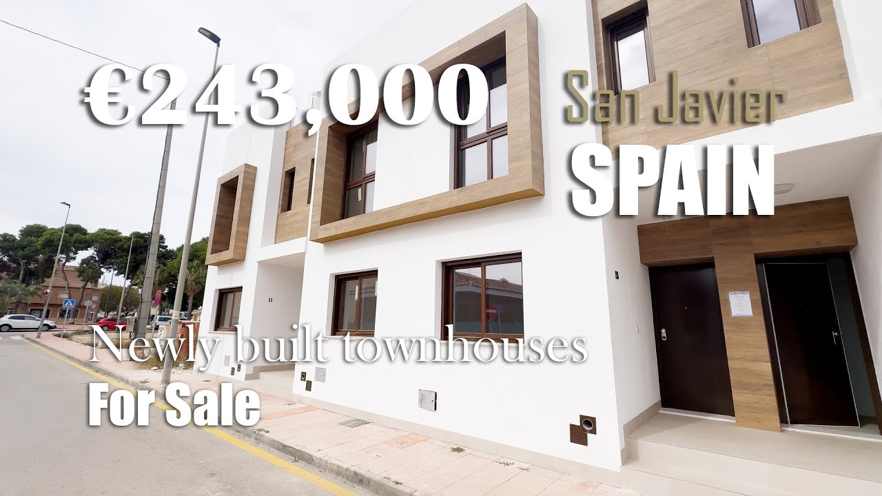 Affordable housing for sale in San Javier, walking distance to the sea, Costa Calida, Spain.
