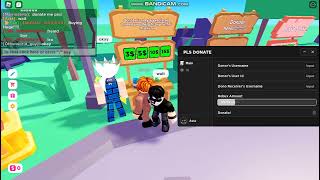 Roblox Pls Donate Script - Fool Peoplefake Donationsearn Robux