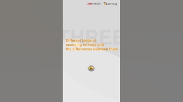 CGSP-CCTV Fundamental of Audio and Video Encoding#hikvision #elearning Sign up for complete course!