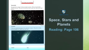 Class 5 - Amazing Science - Unit 12 - Space, Stars and Planets - Page 103 - January 01
