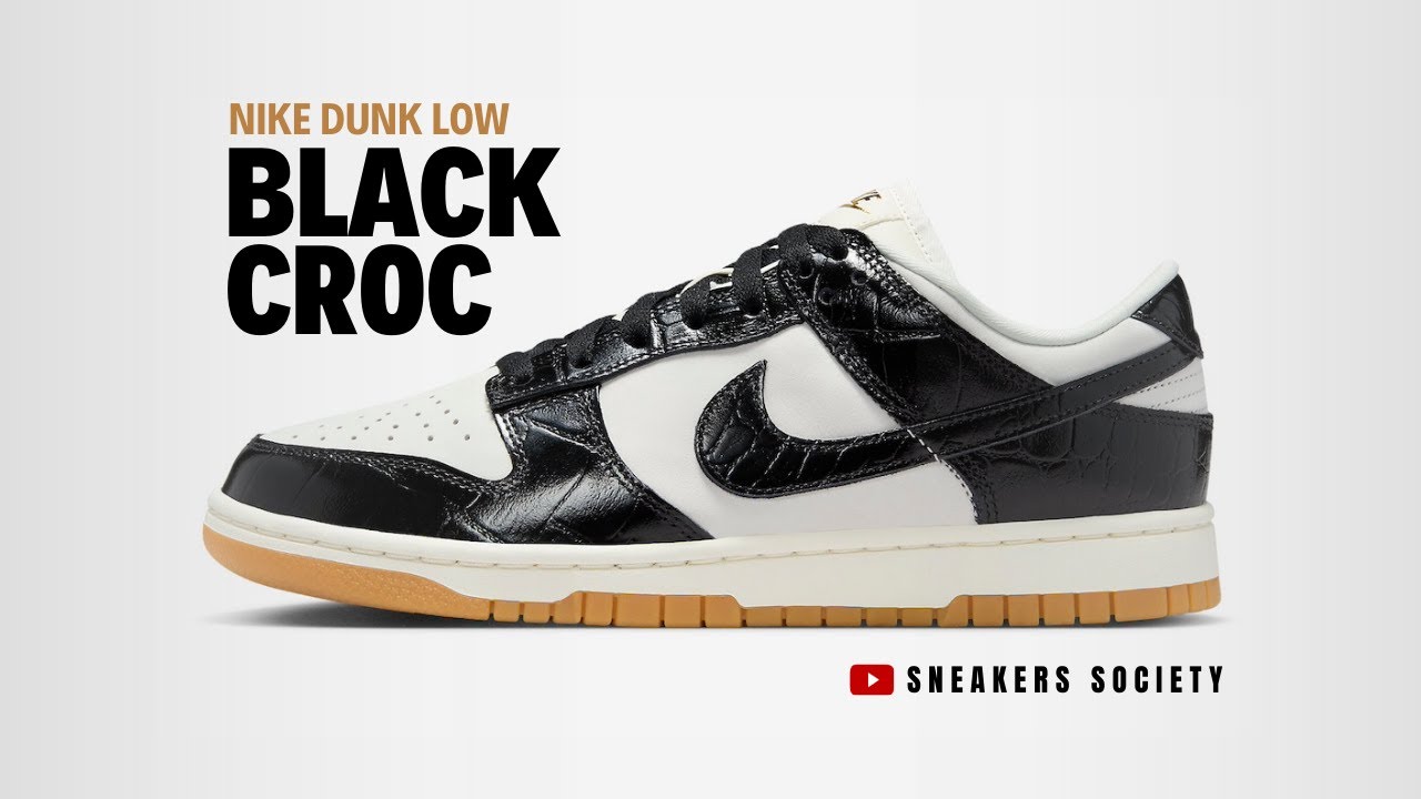 BLACK CROC 2024 Nike Dunk Low | RELEASE INFORMATION + DETAILED
