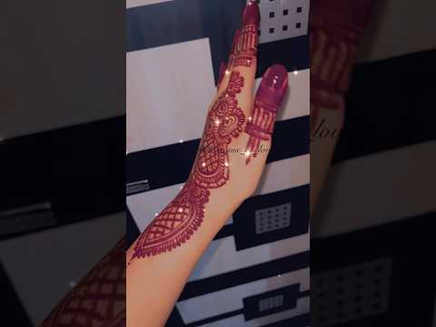 Stylish Mehndi #ytshorts #mehndi #shortsfeed #shortvideo #mehandi