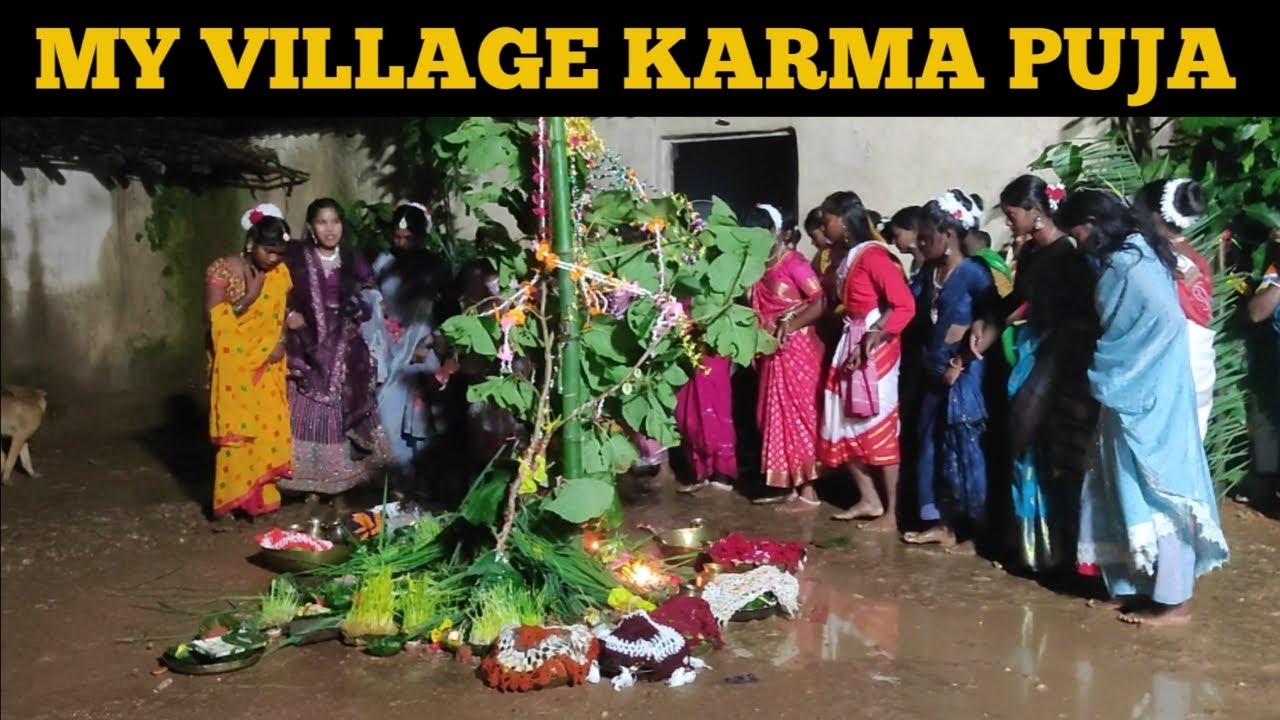 My Villange Karma Puja 2024 beat Krama Puja in Jharkhand.