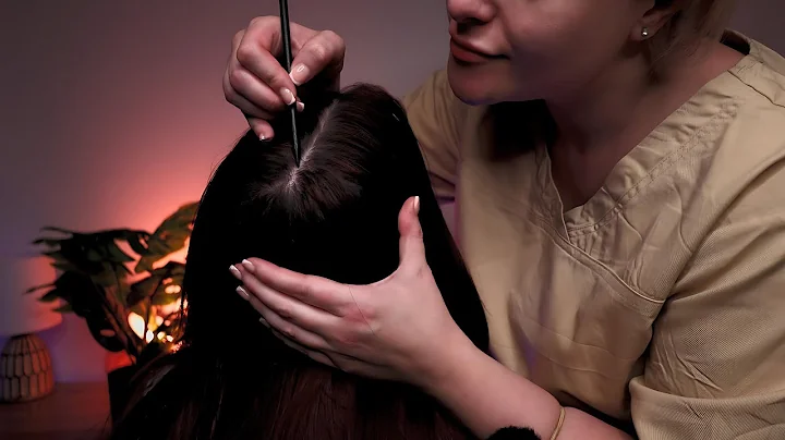 Real Person ASMR Scalp Check On My Daughter!