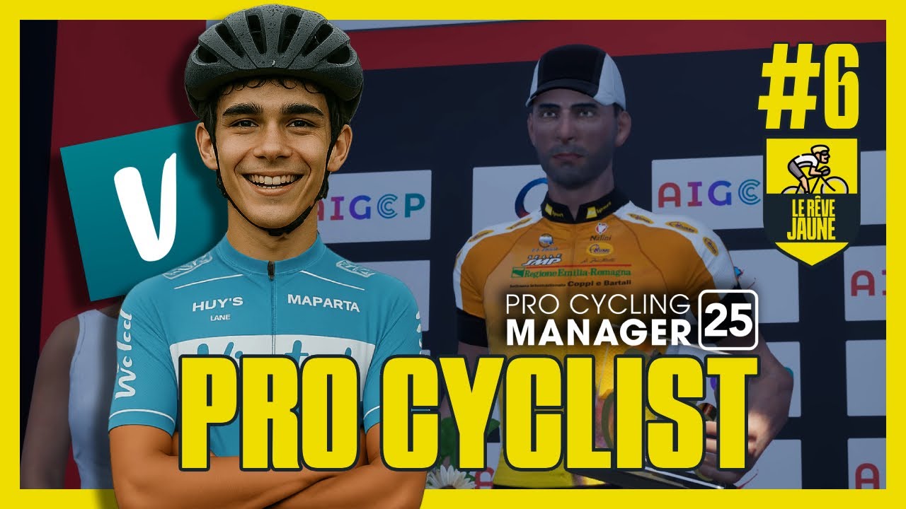 Déjà sur le podium ! - LE RÊVE JAUNE #6 | PRO CYCLING MANAGER 25 - PRO CYCLIST