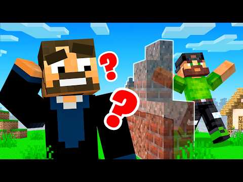 Dissolving Map Hide and Seek in Minecraft