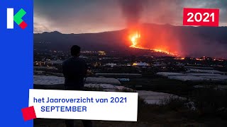 In September Begint Een Vulkaanuitbarsting Van Drie Maanden