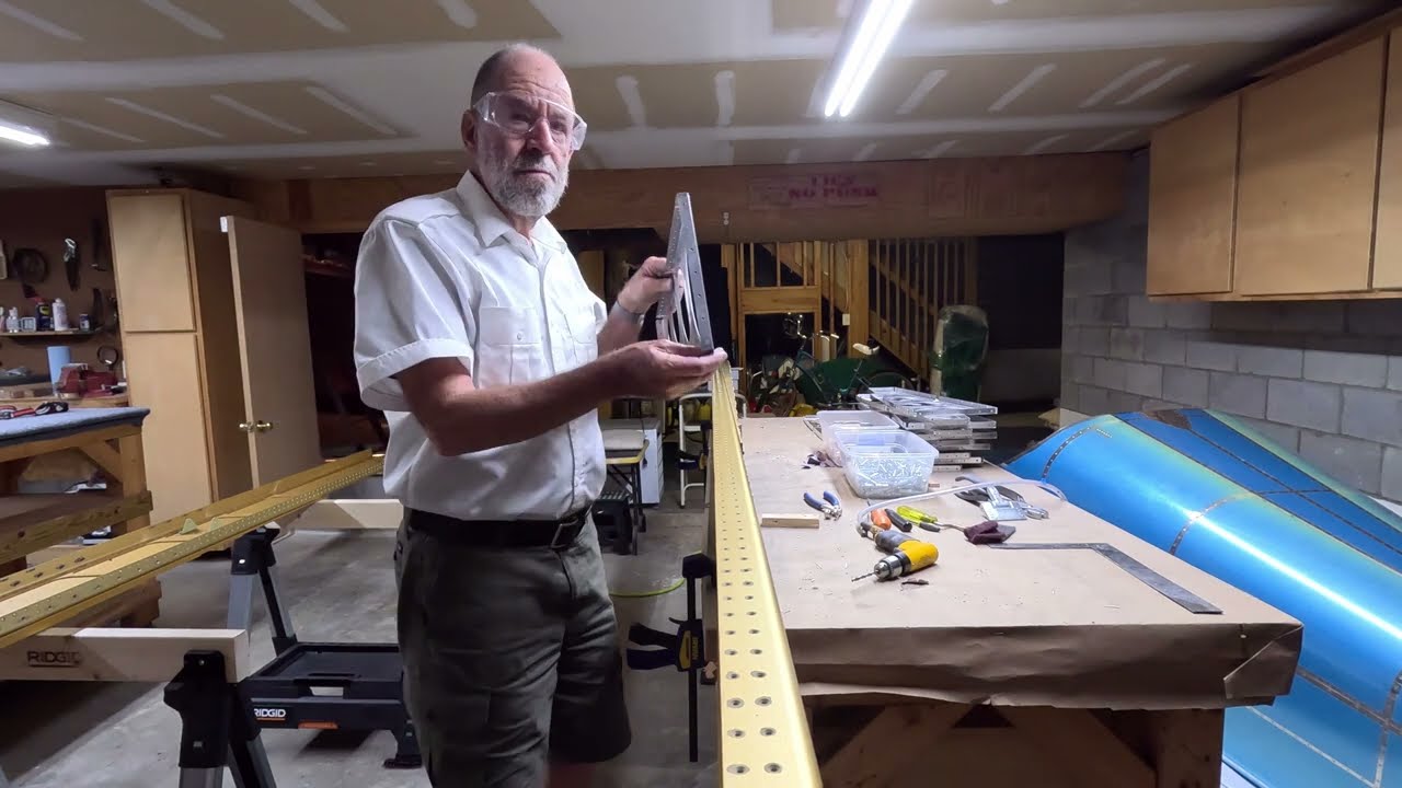 Match Drill the Wing Rib Attach points at the Main Spar