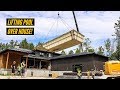 Lifting An Entire Pool into Backyard (90 TON CRANE LIFT)