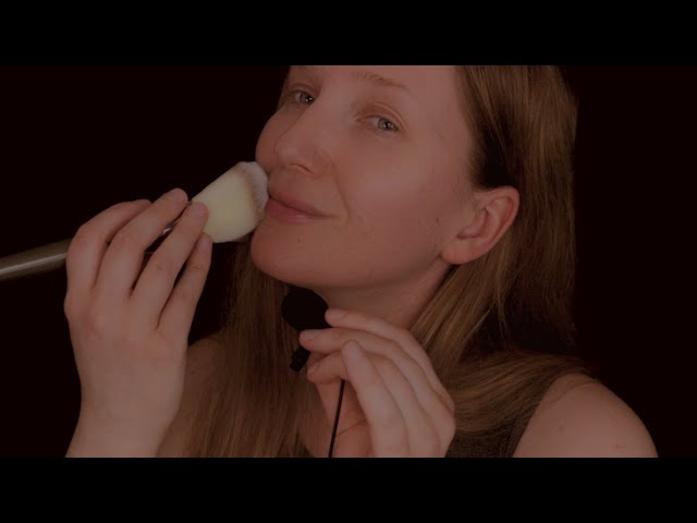 Gentle Face Brushing, Soothing Mic Kisses & Inaudible Whispers ✨ #lofi #asmr