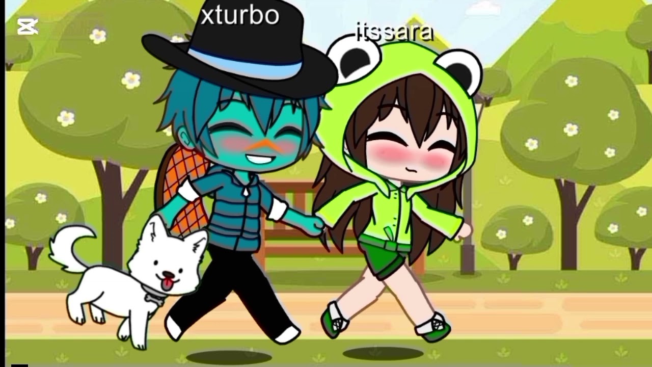 vamos a jugar versión gacha club animada(el audio bien echo)