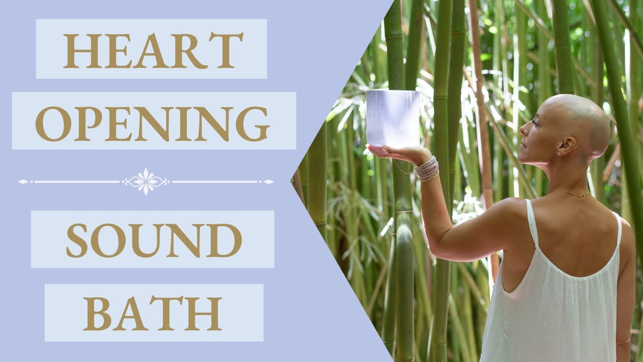 Heart Opening Crystal Alchemy Sound Bath | Heart Healing | Heart Chakra Meditation | Hawaii