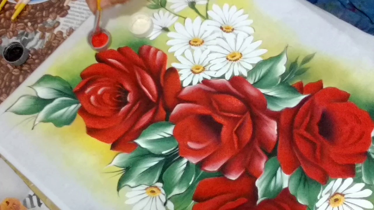 Rosas vermelhas com  Margaridas:Parte3