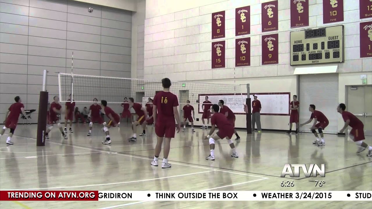 USC Men's Volleyball Team Has A Challenging Week Ahead YouTube