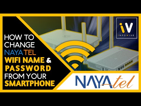 How to change Nayatel Wifi Password with Smartphone (2021) | All Wifi Devices | InfoWise_Adeel