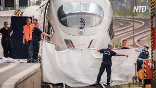 Смерть на рельсах: во Франкфурте по убитому ребёнку провели панихиду