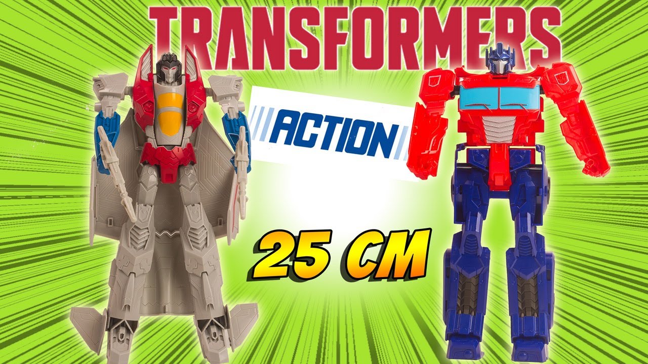 TRANSFORMERS chez Action Episode 3: Des modèles XL cette fois de 25 cm et toujours pas cher !
