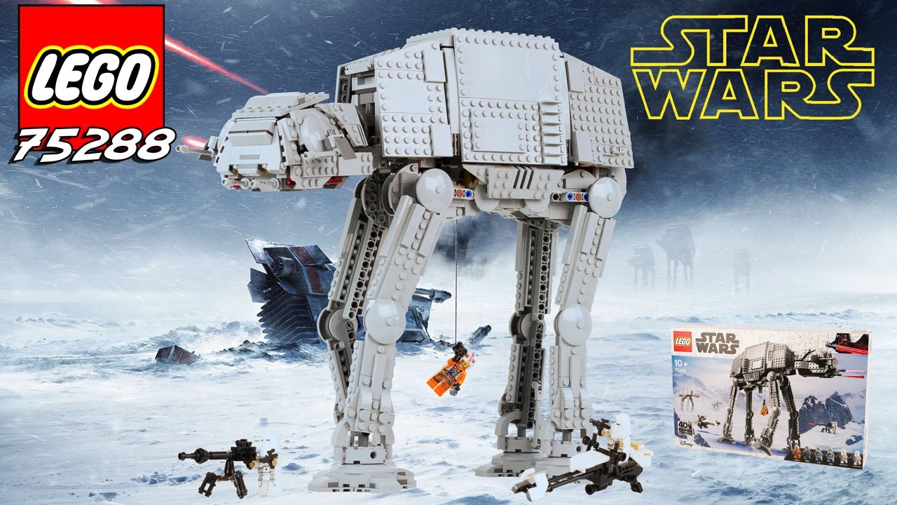 Ensemble de Construction de 40e Anniversaire LEGO 75288 Star Wars at-at 