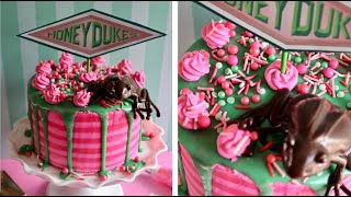 Honeydukes Cake Tutorial  A Harry Potter Drip Cake  Popcorner Reviews