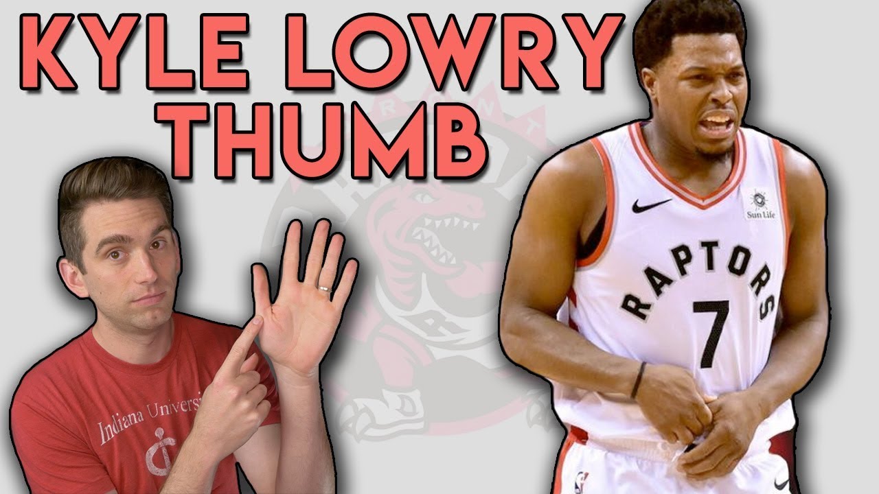 Kyle Lowry NBA Playoffs THUMB INJURY | Doctor's Guide