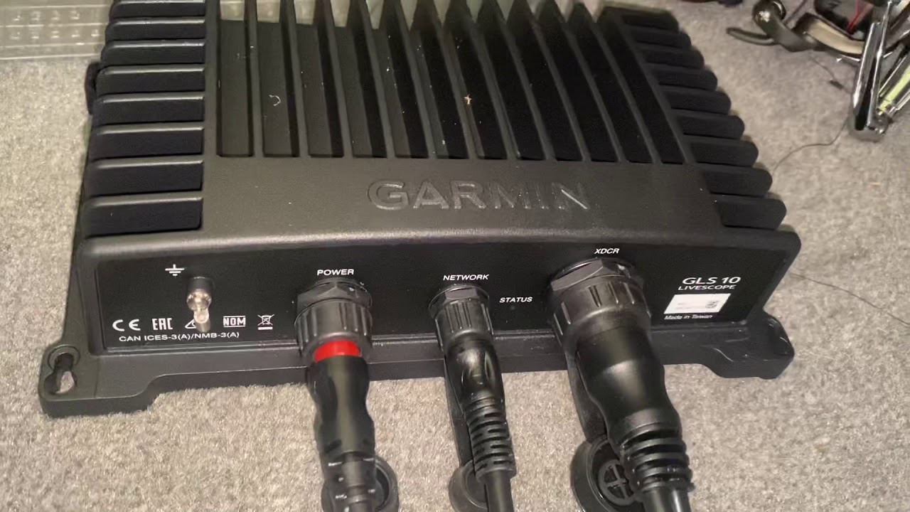 Garmin livescope box and transducer 