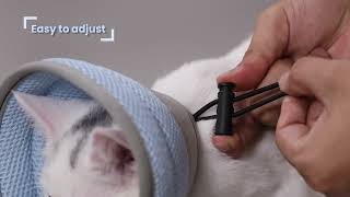 Soft Cat Cone Collar: Adjustable, Lightweight & Comfortable for Post-Surgery Recovery#cat screenshot 5