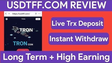 Earn & Mine free TRX | TRX New Site Today | TRX Mining Today | TRX Mining | Make Money Online | Tron