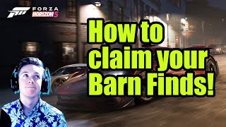 How To Claim YOUR Barn Finds  Forza Horizon 5