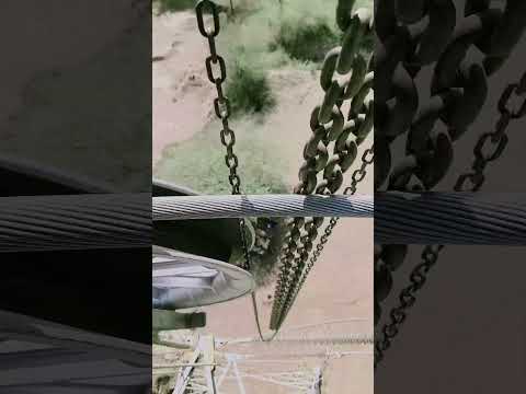 waiting for pulling time #community #transmissionline #tesmec #tower