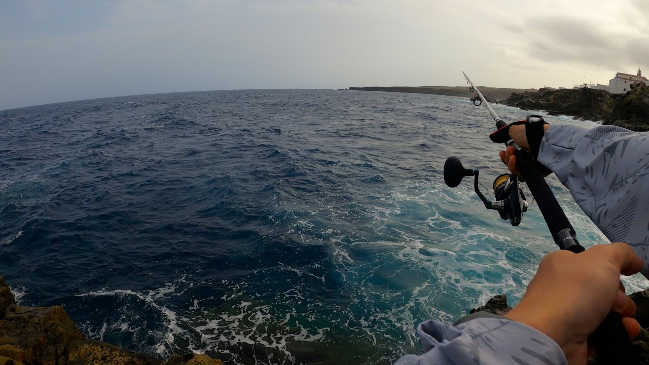 Tenerife Fishing Trip – Heavy Shore Fishing – New Place & New Friend