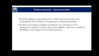 signal processing improves autonomous vehicle navigation accuracy: guidance innovations