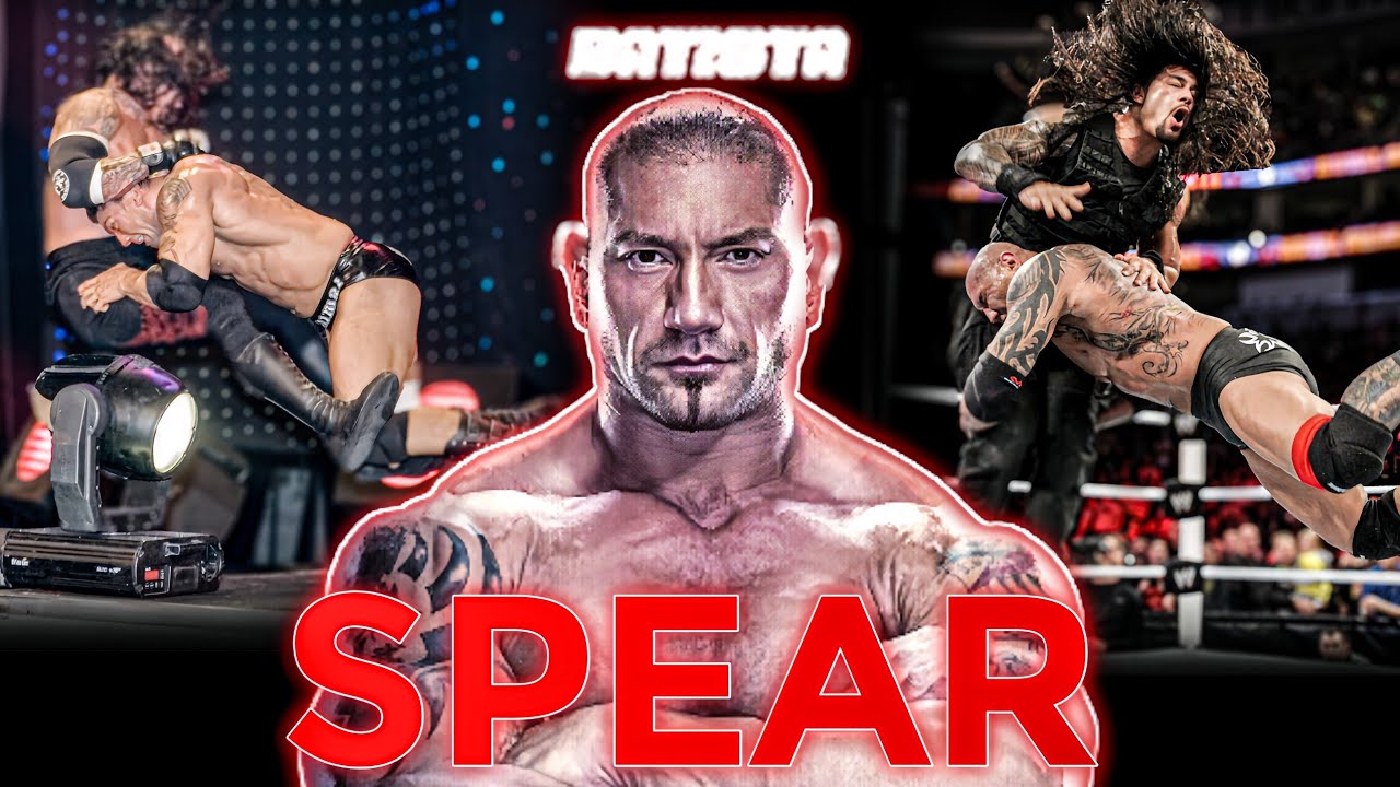 Самые сокрушительные «Гарпуны» Батисты (2002–2010) 💥 | Подборка WWE