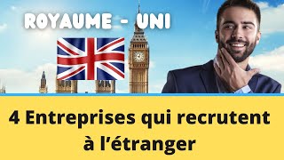 ? Immigration au royaume - uni ?? : 4 Entreprises Recrutent des bénévoles