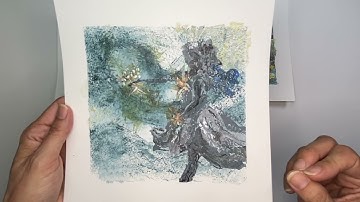 How I synesthetically see music. Project no. 3 - The Girl