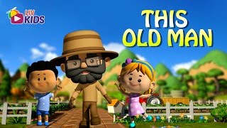 This Old Man with Lyrics | LIV Kids Nursery Rhymes and Songs | HD