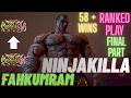 Tekken 8 | NinjaKilla (Fahkumram) God 4 To God 5 Final Part Ranked Play