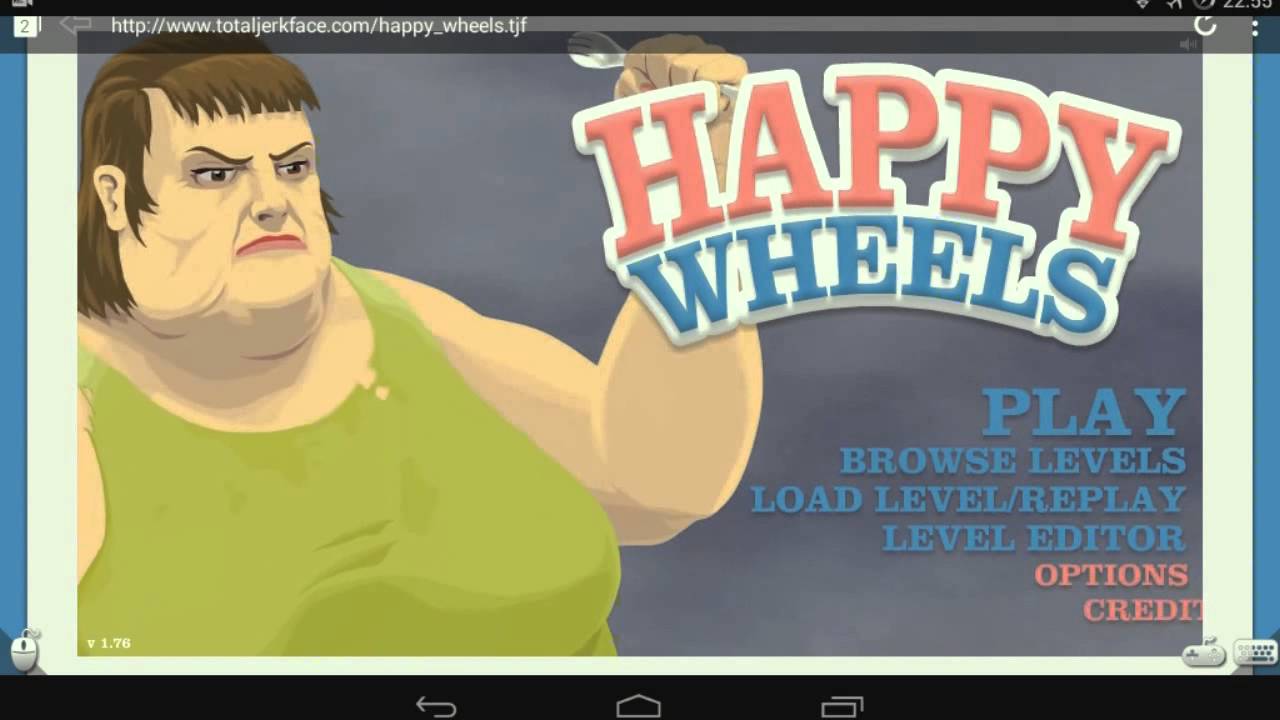 Как играть в Happy Wheels на Android и Ios