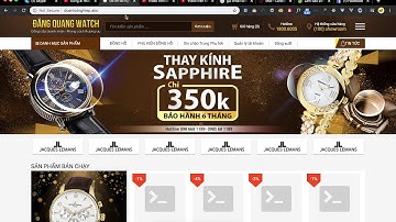 [Seri] - Website đồng hồ - Test email hoạt động hay không