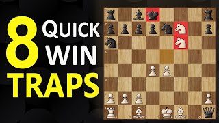 8 Deadly TRAPS in the King’s Gambit | Chess Opening Tricks to WIN FAST